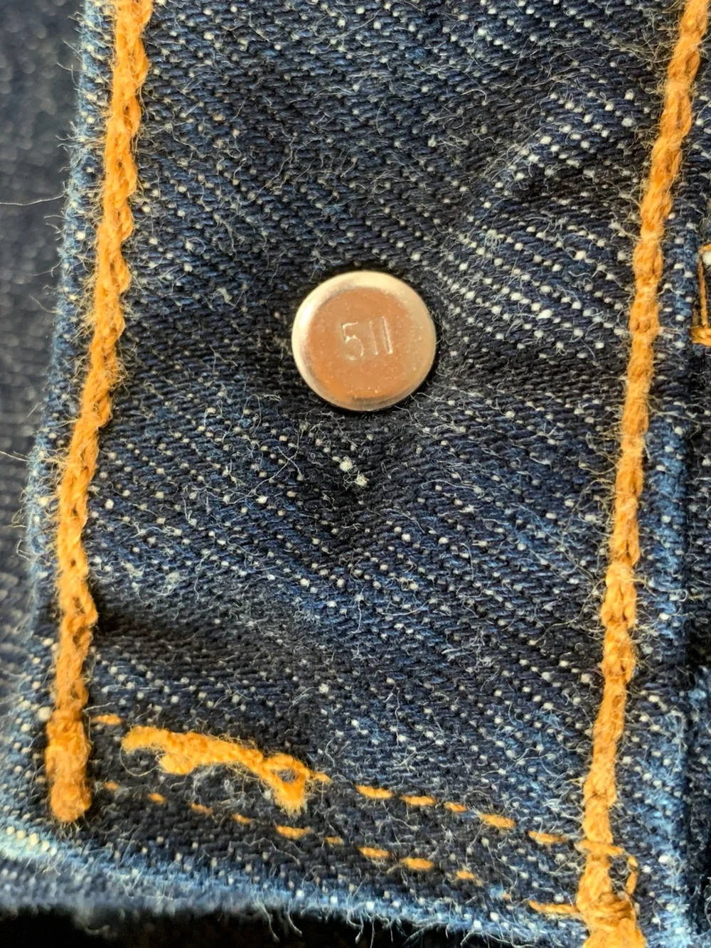 Vintage 1998 Levi’s 568 Hard Button Fly Large Straight Fit Jeans Made USA 34x36